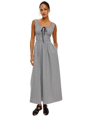 Rails Kleedjes ,Veelkleurig ,Katoen Jordie Dress - Grijs