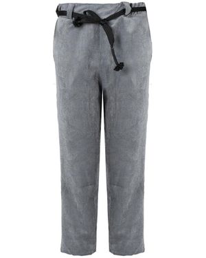 Xagon Man Straight Trousers - Gris