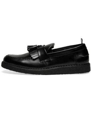 Fred Perry Schwarzer tassel loafer von george cox