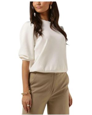 SELECTED 3/4-Ärmel Sweatshirt - Natur
