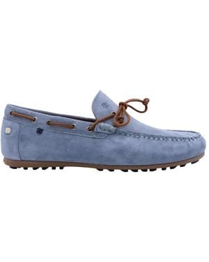 Floris Van Bommel Boat Shoes - Blue