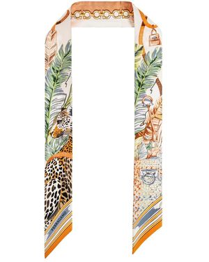 Ferragamo Silky Scarves - Multicolore