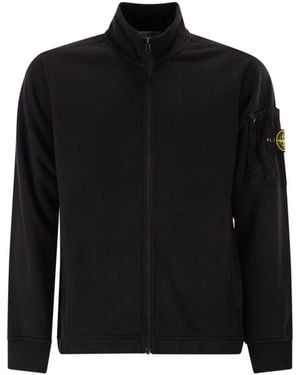 Stone Island Zip-Throughs - Zwart