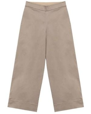 Alpha Studio Wide Trousers - Gris
