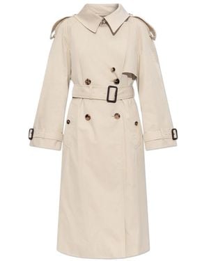 Burberry Trench Coats - Natural