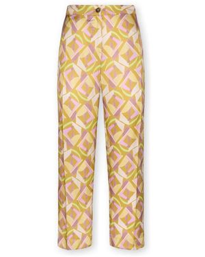 Elena Miro Cropped Trousers - Amarillo
