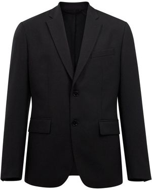 J.Lindeberg Jassen ,Zwart ,Wol Grant Active Hopsack Blazer