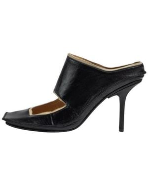 Maison Margiela Heeled Mules - Negro