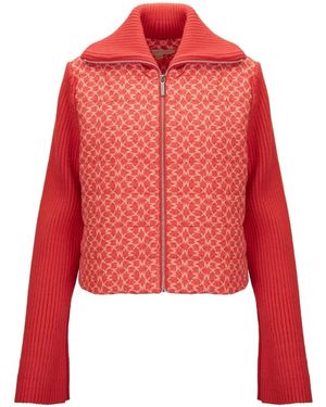 Michael Kors Jassen ,Rood ,Katoen Donsjack