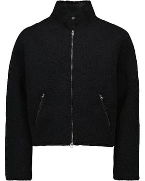 Courreges Winter Jackets - Black