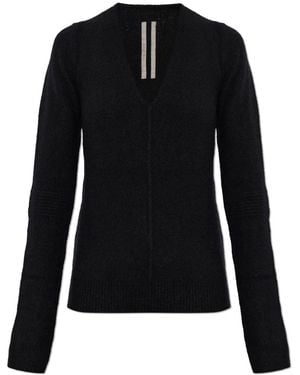 Rick Owens Cashmere Knitwear - Nero