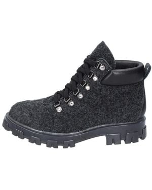 Stokton Lace-Up Boots - Nero