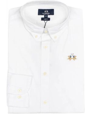 La Martina Casual Shirts - White