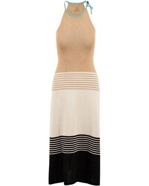 Akep Knitted Dresses - Natural