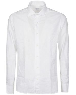 Orian Lange Mouw Slim Fit Overhemd - Wit