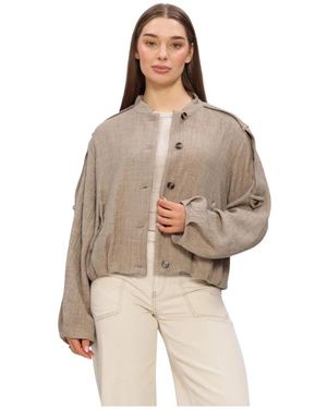 Y.A.S Yasrina Ls Jacket - Naturel