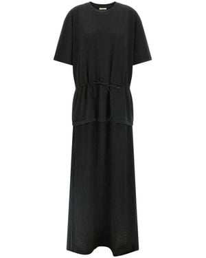 Haikure Shirt Dresses - Black