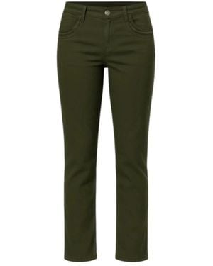 2-Biz Slim-Fit Trousers - Green