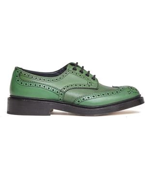 Tricker's Laced Shoes - Green