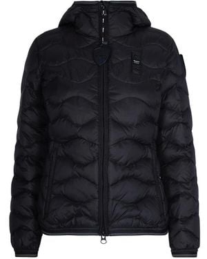 Blauer Winter Jackets - Negro