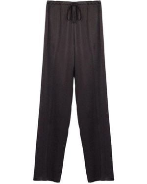 Semicouture Wide Trousers - Grey