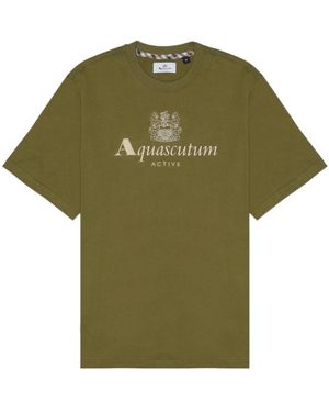 Aquascutum T-Shirts - Groen