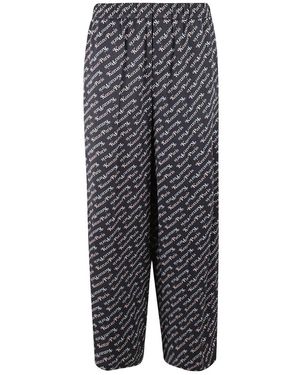 KENZO Wide Trousers - Gris