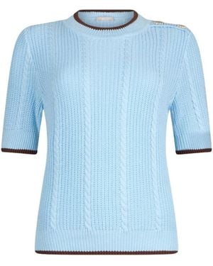 Liu Jo Round-Neck Knitwear - Azul