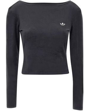 adidas Truien Zwart - Blauw