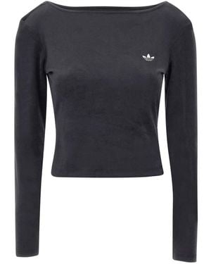 adidas Truien Zwart - Blauw