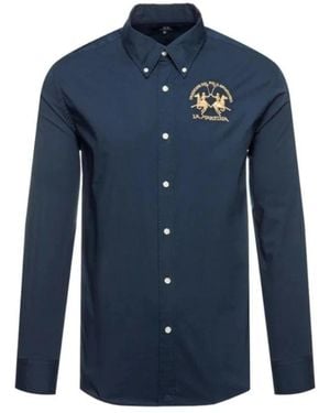 La Martina Casual Shirts - Blue