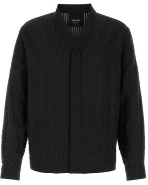 Giorgio Armani Casual Shirts - Black