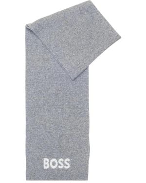 BOSS Winter Scarves - Grey