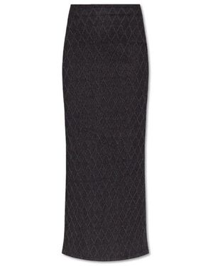 Gestuz Denim Skirts - Black