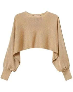 Twinset Round-Neck Knitwear - Neutro