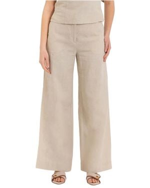 Kocca Wide Trousers - Natural