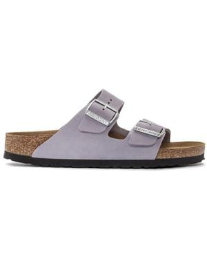 Birkenstock Sliders - White