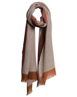 Mirror In The Sky Winter Scarves - Marrón
