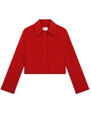 Loulou de Saison Light Jackets - Rojo