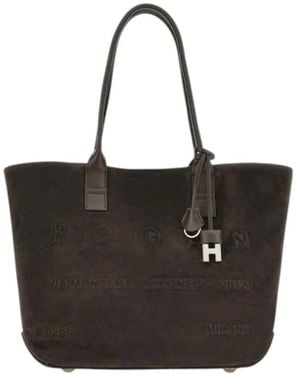 Hogan Tote Bags - Nero