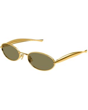 Bottega Veneta Sunglasses - Yellow