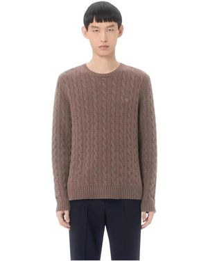 Valentino Round-Neck Knitwear - Brown