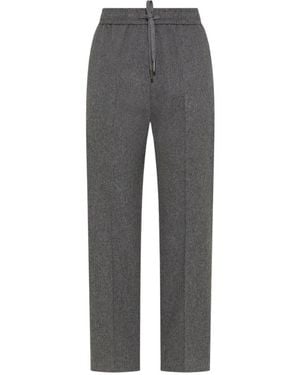 Seventy Flanellhose - Grau
