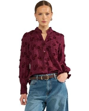 Numph Nulenea Shirt - Rot