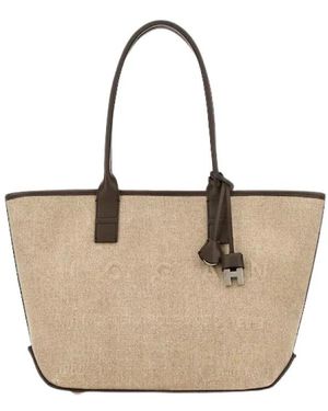 Hogan Tote Bags - Natural