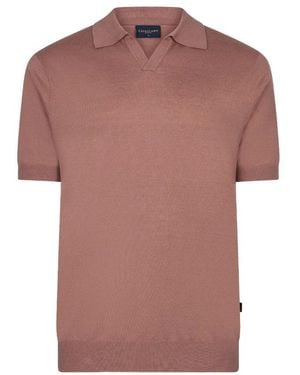 Cavallaro Napoli Polo Shirts - Rosa