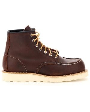 Red Wing Lace-Up Boots - Brown