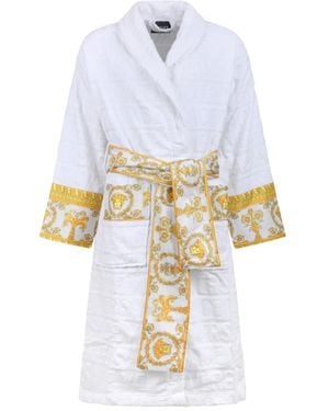 Versace Nachtkleding ,Wit ,I Love Baroque Badjas
