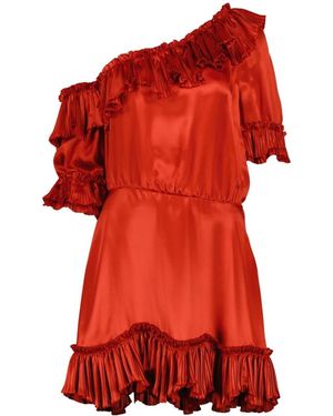 Saint Laurent Party Dresses - Rojo