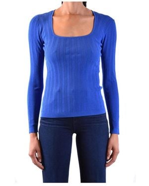 Diane von Furstenberg Round-Neck Knitwear - Blue